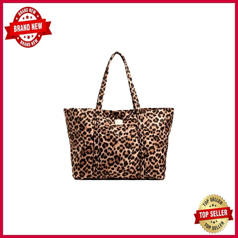 Large Travel Tote with Shoulder Straps, 35L Capacity, Nylon